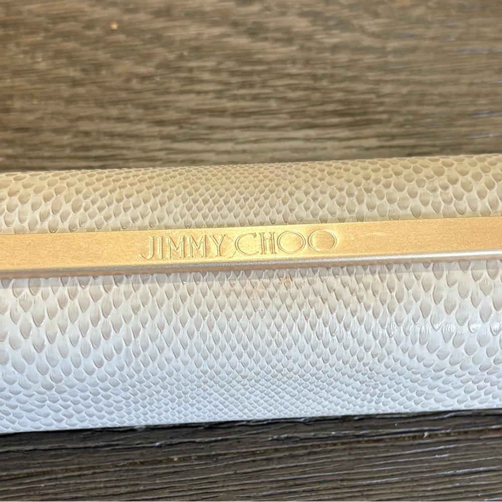 Jimmy Choo Snakeskin Eyeglasses Cases
